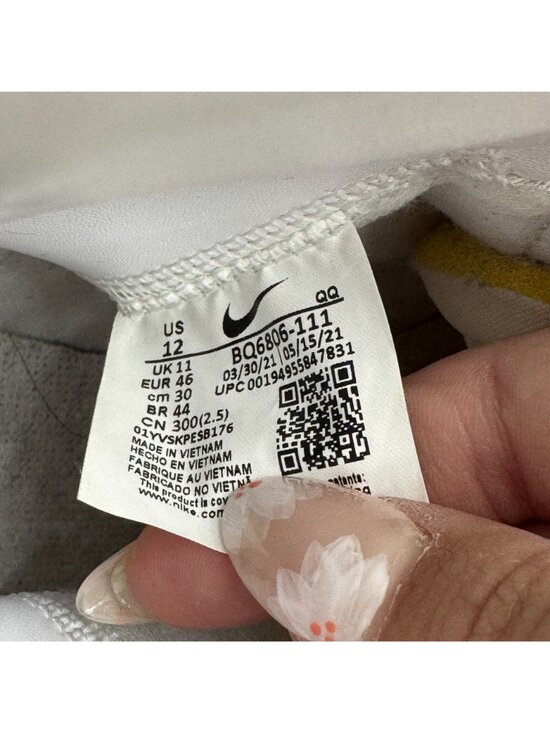 Nike Blazer Mid '77 Vintage White Team Red High Top Sneaker BQ6806-111, Size 12 - Picture 10 of 10